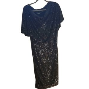 Alexia Admor sequin dress Stretch, back zip, fully lined NWT